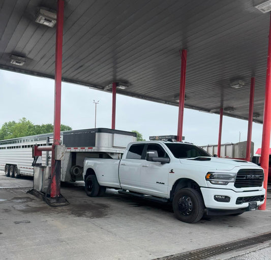 I am literally hauling half a barn...