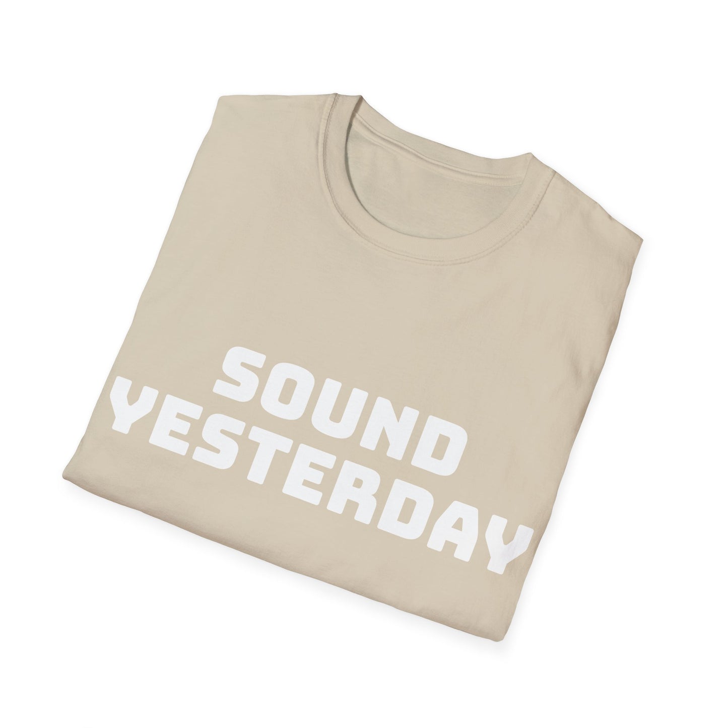 Sound Yesterday, Unisex Softstyle T-Shirt