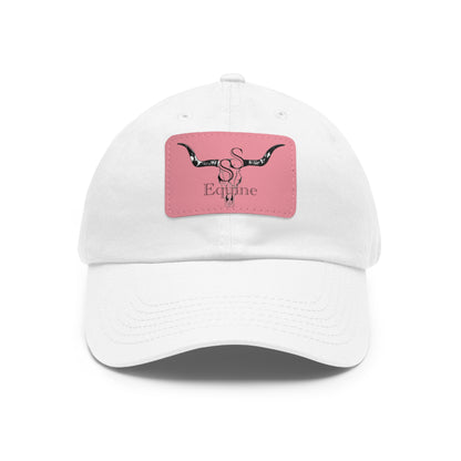 Dad Hat with Leather Patch